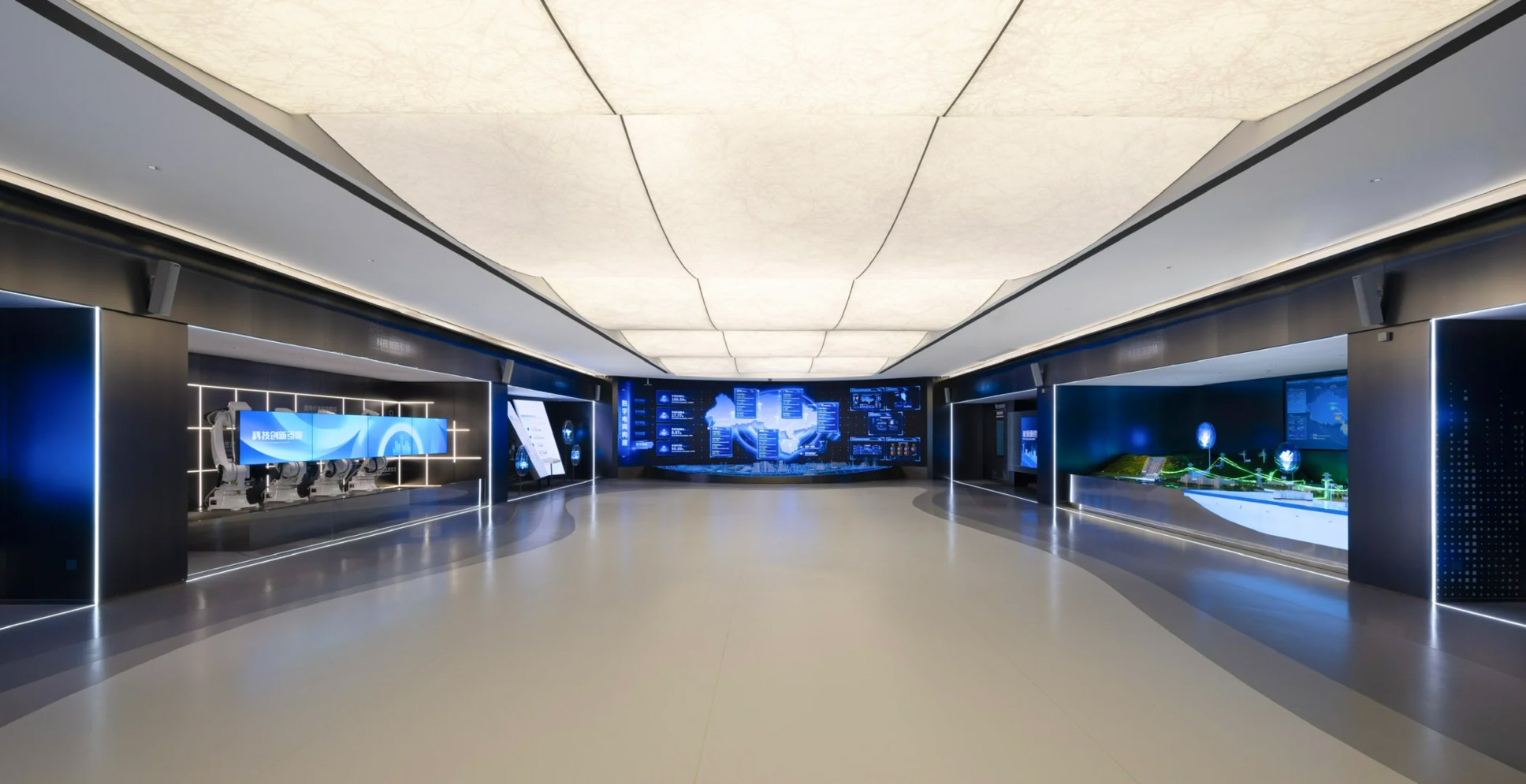 南方电网博鳌展厅装修装饰工程